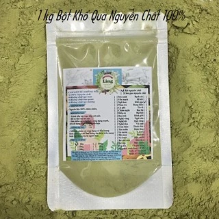 1 Kg Bột Khổ Qua Rừng sấy lạnh có giấy VSATTP và ĐKKD nguyên chất thiên nhiên 100% dùng để đắp mặt đa công dụng