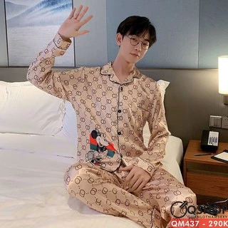 Bộ đồ pijama nam quần dài, tay dài QSHOP QM437