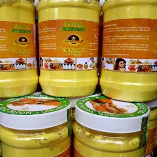 [SALE] Tinh bột nghệ Nghệ An ( nghệ nếp đỏ ) 1kg = 2 hộp như hình