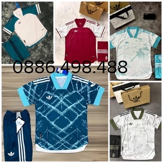 [Quần có túi] Áo bóng đá 🔥 Bộ HOA SEN ADIDAS phối màu - Cam kết Y Hình - Hàng xịn