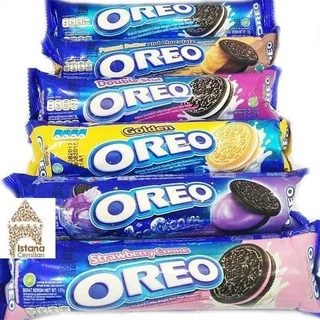 BÁNH OREO 119g đủ 4 vị ( vị chuối, chocolate, strawberry, vanilla, bluberry ice cream)