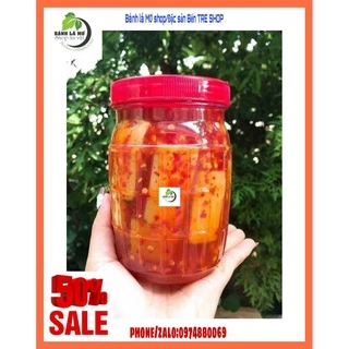 (MÓN NGON) HỦ 450GR CHAO MÔN ĐƯỜNG PHÈN SIÊU BÉO- BÁNH LÁ MƠ SHOP