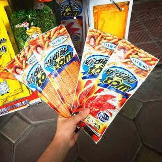 1 bịch 30 gói Snack Vị Điều Tôm