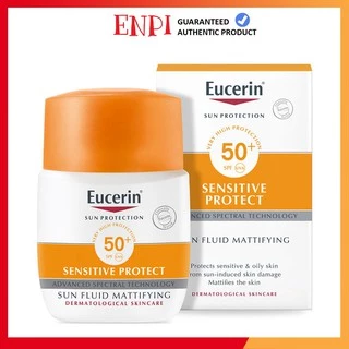 Kem chống nắng Eucerin Sun Fluid Sensitive Protect SPF 50+