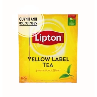 Trà Lipton Yellow Label 100 túi lọc (hàng Indo/ Việt Nam)