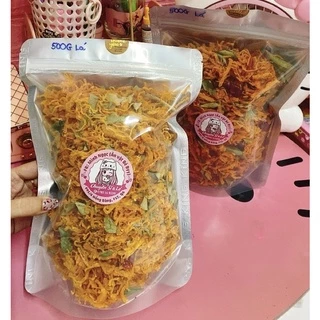 KHÔ GÀ LÁ CHANH / BƠ TỎI 500G