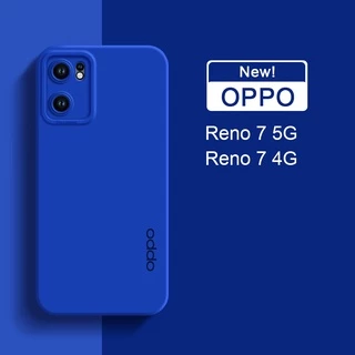 Ốp Điện Thoại Silicone Mềm Bảo Vệ Camera Toàn Diện Cho OPPO Reno 7 5G Reno7 4G A16E A16K