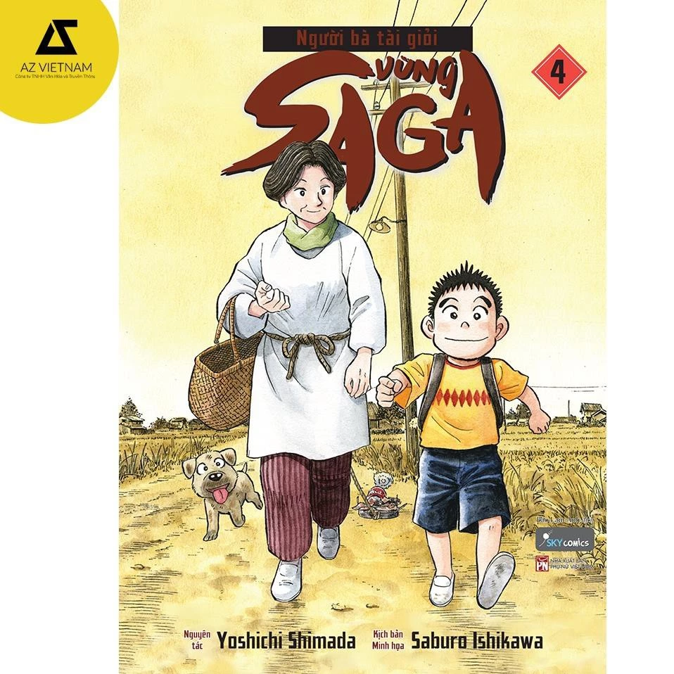 Sách - Người Bà Tài Giỏi Vùng Saga – Tập 4 [AZVietNam]