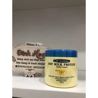 Kem Dưỡng Trắng Da Carebeau Soy Milk Protein 250g