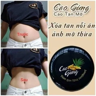 Cao gừng tan mỡ