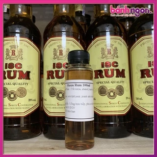 Nguyên Liệu Làm Bánh tiramisu ISC Rum Chai 100ml