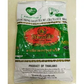 Trà Thái xanh - túi zip 100g tách lẻ từ túi 200g - hàng Thái lan haimyhm