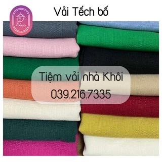 Vải tếch bố chất thoáng mát chất đẹp hàng đẹp