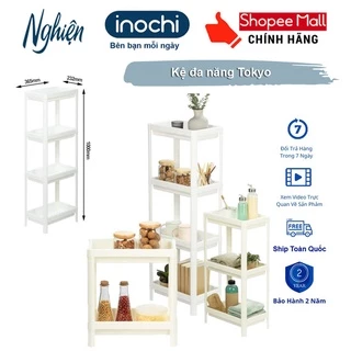 Kệ Đa Năng 2/3/4 Tầng Inochi Nhựa Dùng Để Đựng Gia Vị, Đồ Thực Phẩm, Để Đồ Nhà Tắm Phòng Ngủ