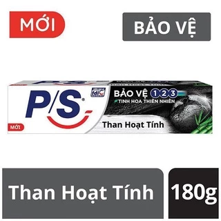 Kem đánh răng P/S Thiên nhiên Than Hoạt Tính cho nụ cười trắng chuẩn tự nhiên 180g