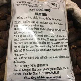 Bột rang muối HaMyDa 500g