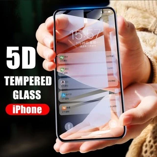 Kính Cường Lực 5D Bảo Vệ Màn Hình Điện Thoại iPhone 11 Pro MAX 6 6s 7 8 Plus X XS MAX XR