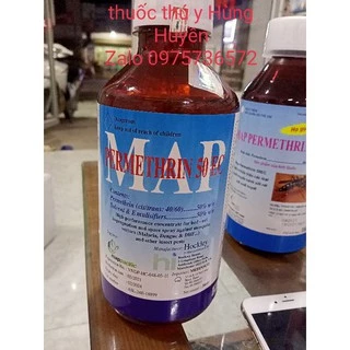 (Xả kho) Muỗi Permethrin 50EC [Chai 1 lít] CÔNG NGHỆ ANH QUỐC