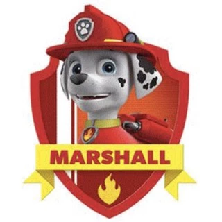 Nhân vật Mashall của Đội chó cứu hộ Paw Patrol