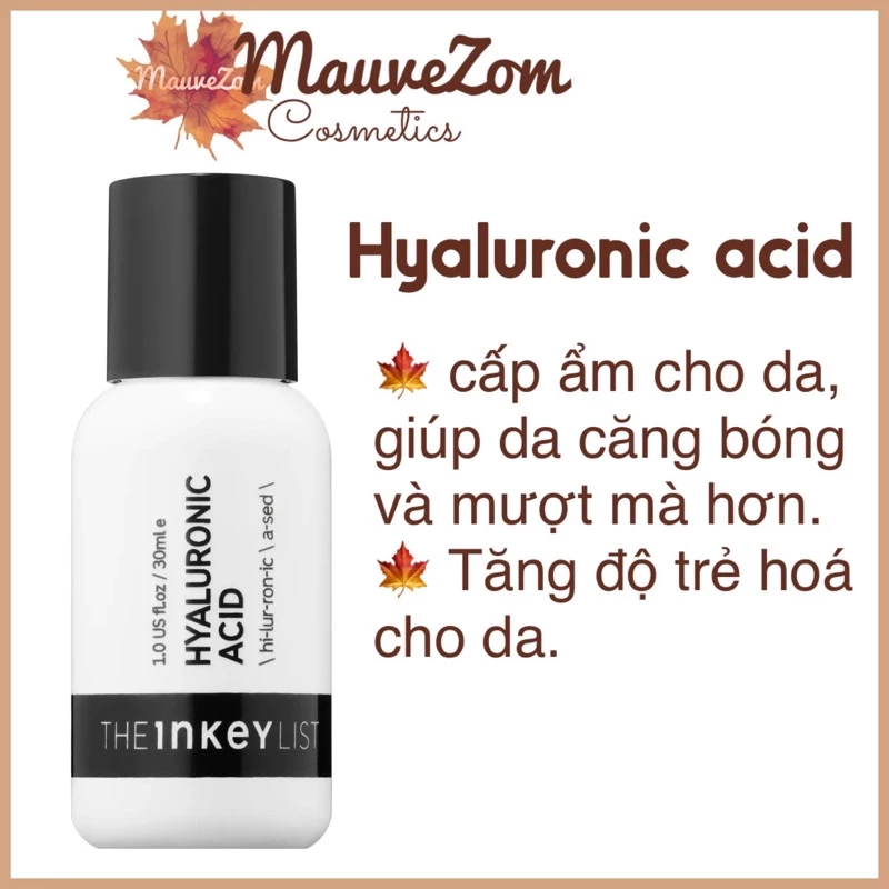 Tinh chất cấp nước Hyaluronic Acid - THE INKEY LIST