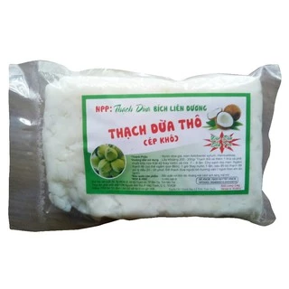 Giá sỉ 2Kg Thạch dừa size 8 li ép thô (khô) tặng hương dừa