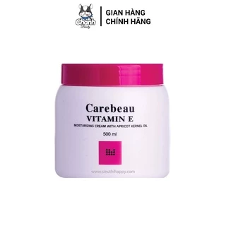 Kem dưỡng trắng ẩm da toàn thân vitamin e CAREBEAU 500ml