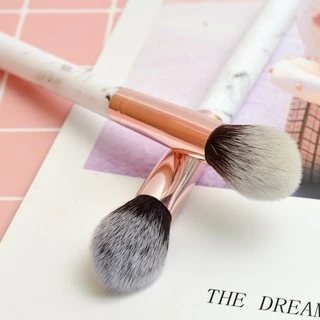 Cọ nền Blush Beauty Brush Bàn chải trang điểm họa tiết đá cẩm thạch đơn