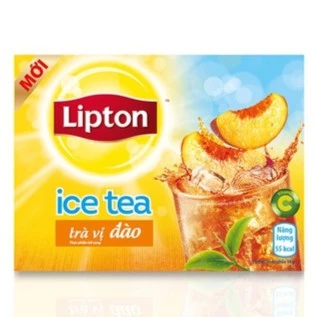 Trà Lipton Ice Tea Hương Đào / Chanh (hộp 16 gói x 14g)