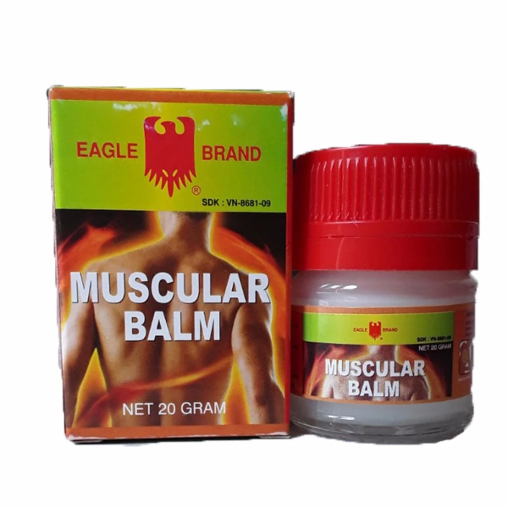 Dầu cù là Con Ó - Eagle Brand Muscular Balm