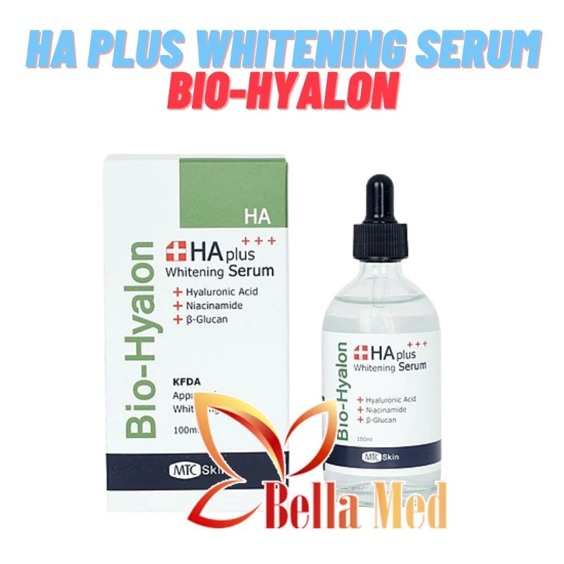 HA PLUS WHITENING SERUM (BIO-HYALON) - SERUM CẤP ẨM, TRẮNG SÁNG DA