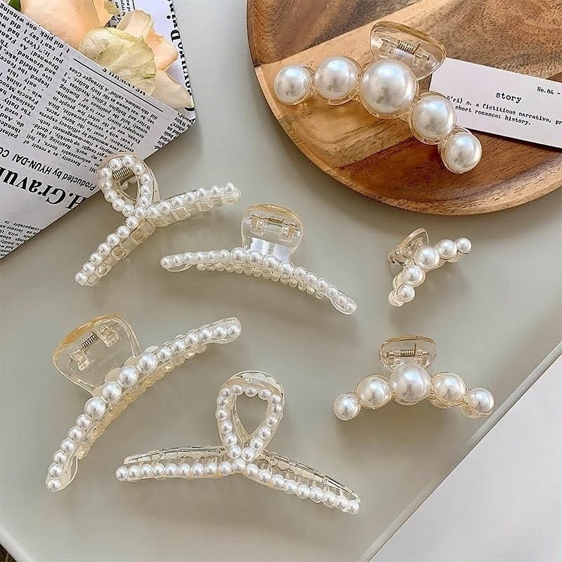 [RẺ NHƯ SỈ] ⚠️⚠️ Set 10 Kẹp Tóc Hàn Quốc Đính Ngọc Trai Giả Hot trend Cho Nữ
