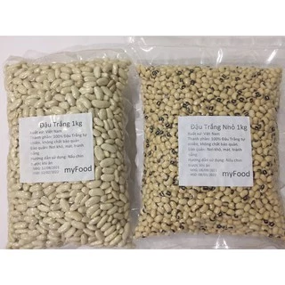 500g-1kg Đậu Trắng / Đỗ Trắng - To / Nhỏ - Đậu Thận/ Đậu Mắt Cua