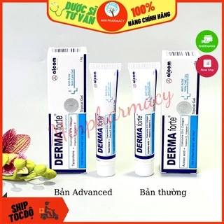 Gel Dưỡng Alcom DERMA FORTE Advanced Giảm Mụn, Mờ Thâm 15g Anti Acne Skin Care Gel - Minpharmacy