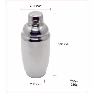 Bình Lắc Trà Sữa Inox 700ML