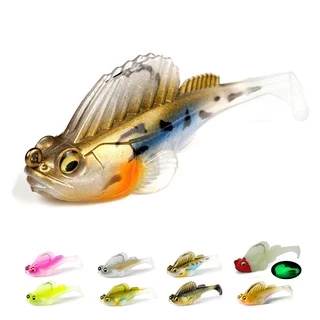 Mồi mềm giả cá câu lure thòi lòi 7g và 14g dài 8cm chuyên câu lure, cá lóc, chẽm phukiencaulure 25 mồi lure giá rẻ