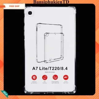 Ốp Lưng Trong Samsung Tab A7 Lite ,T220/ T225 4 Cạnh Chống Sốc