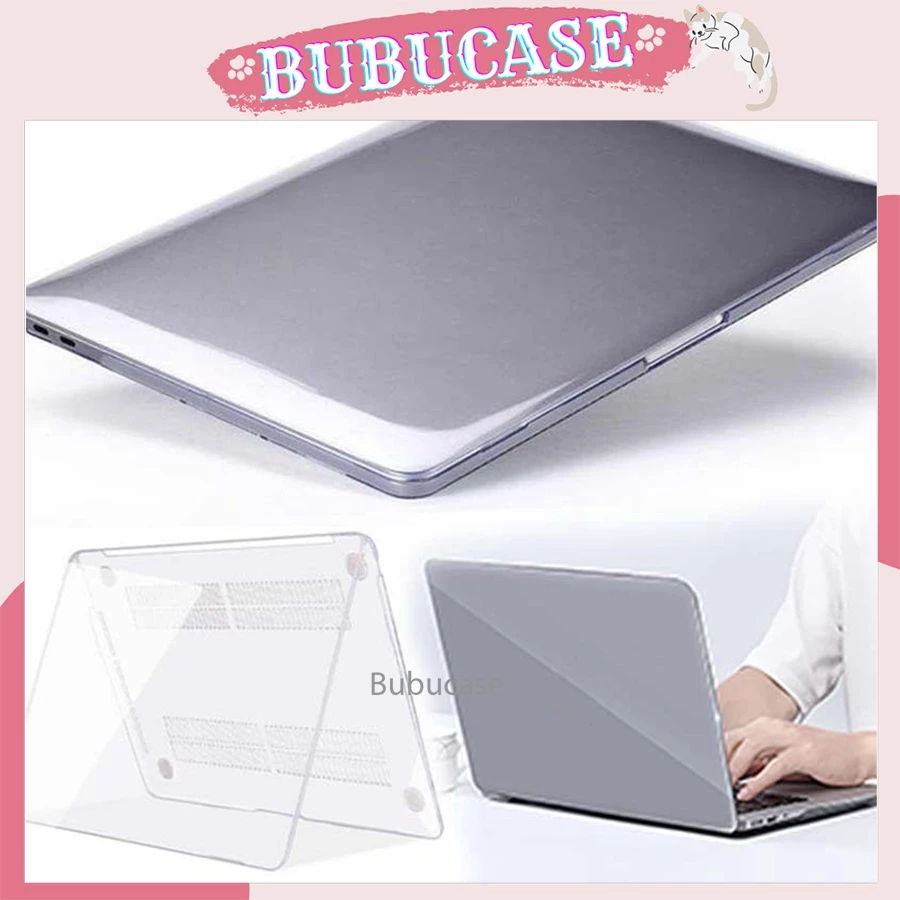 Ốp Macbook - Case Macbook Trong Suốt Nhựa ABS Cao Cấp - Full Dòng Macbook 13\" - 16\"