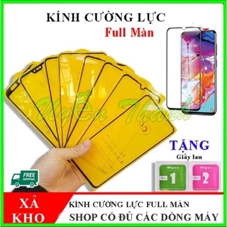 Cường lực full màn Xiaomi MiMax 1 2 3 / Mi 5X 6X 8 8SE 9 9SE 11 12 lite / Mi 10T 11T 12T 13T Pro / Redmi 4x 5 6 6A 7 7A