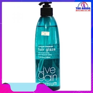 Gel mềm Live Gain Premium Hair Glaze dành cho tóc xoăn 450ml