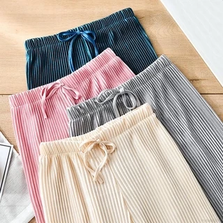 Baby Girls Pants Cotton Summer Korean Lovely Fashion Casual Pant Chiffon Loose Pants