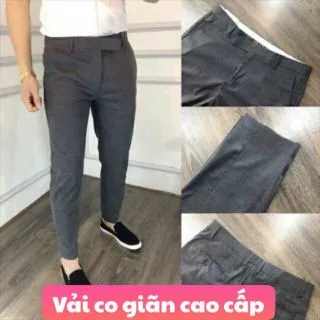 Quần tây nam Hàn Quốc ống côn co giãn cao cấp ( Có size lớn )