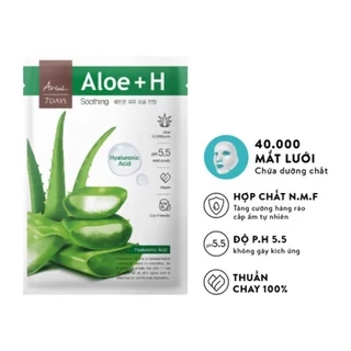 Mặt nạ 7 Days Lô Hội + Hyaluronic Acid - Giúp làm dịu da