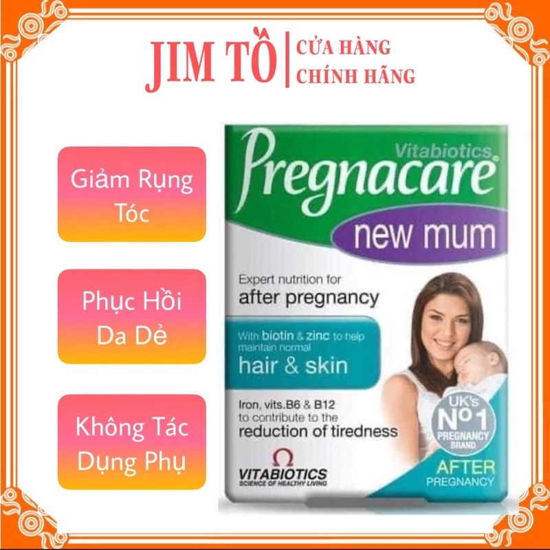 Vitamin tổng hợp cho mẹ sau sinh New Mum bổ sung vitamin, khoáng chất cho mẹ sau sinh- shop Jim Tồ