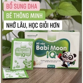 Bổ não Babi moon hộp 20 gói - Bổ sung DHA Giúp bé thông minh , Mẹ tự hào