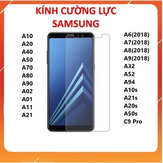 Kính cường lực thường bảo vệ màn hình SAMSUNG A(20s,20,70,90,80,32,94,21,21s,40,50,10s,10,50s,52,02,11... PKTC