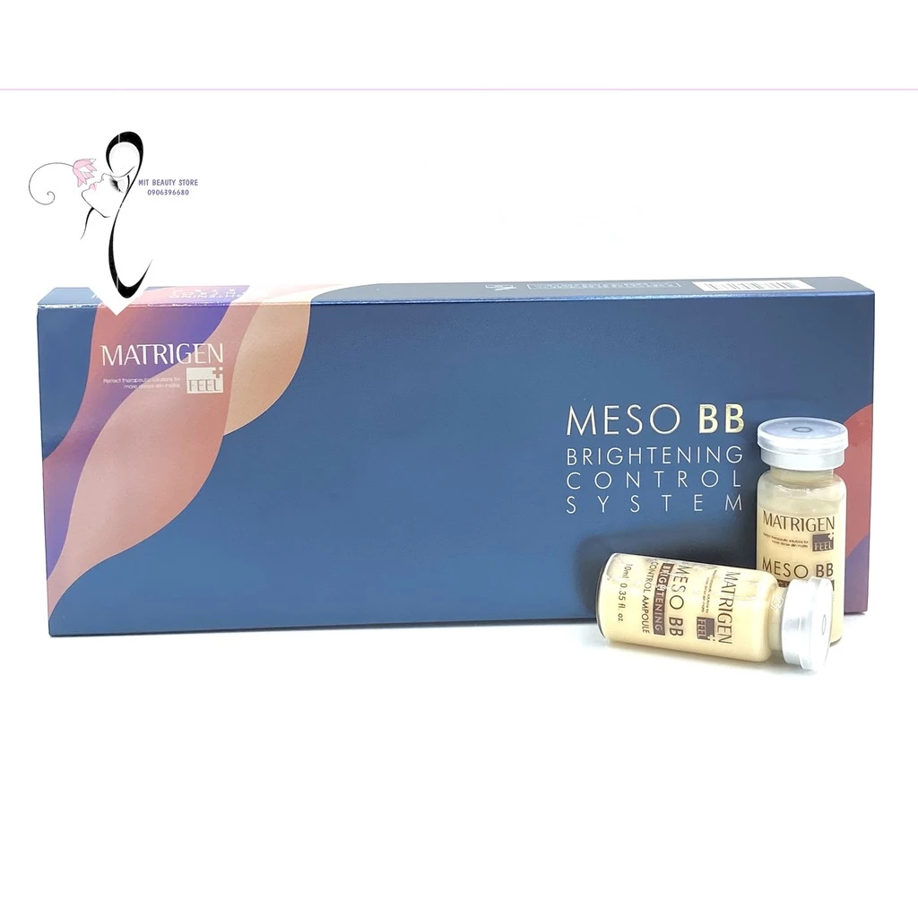 Serum cấy phấn MESO BB MATRIGEN Hàn Quốc lọ 5ml dùng trong spa mesowhite BB mẫu mới