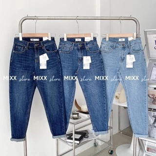 [ Ảnh độc quyền Mixx Store ] Quần Jean Nữ Baggy Lưng Cao ZaRa đẹp chuẩn xịn chất dày dặn co giãn thoải mái