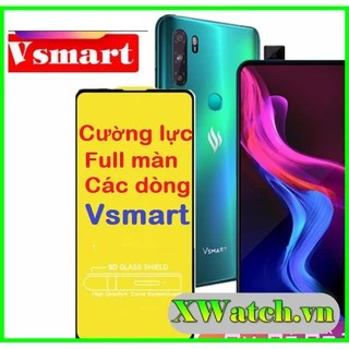 Kính cường lực bảo vệ toàn màn hình cho Vsmart Star 5 / Live 4 / Vsmart Joy 4 / Vsmart Live / Active 3 / Joy 2+ OOkO