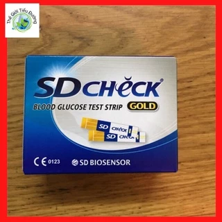 Que thử tiểu đường  SD CHECK, hộp 50 que