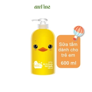 auFine Bé Q Duck Sữa Tắm Trẻ Em 600ml